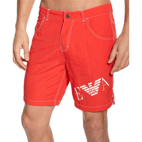 armani swim shorts for men.